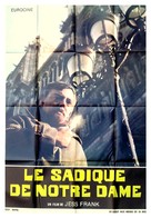 El s&aacute;dico de Notre-Dame - French Movie Poster (xs thumbnail)
