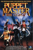 Puppet Master: The Legacy - German DVD movie cover (xs thumbnail)