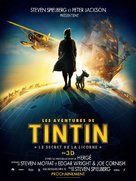 The Adventures of Tintin: The Secret of the Unicorn - French Movie Poster (xs thumbnail)