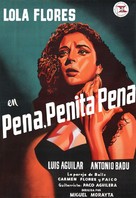 &iexcl;Ay, pena, penita, pena! - Spanish Movie Poster (xs thumbnail)