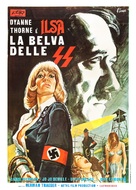 Ilsa: She Wolf of the SS - Italian Movie Poster (xs thumbnail)