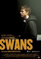 Swans - Portuguese Movie Poster (xs thumbnail)