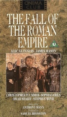 The Fall of the Roman Empire - British VHS movie cover (xs thumbnail)