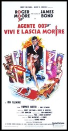 Live And Let Die - Italian Movie Poster (xs thumbnail)