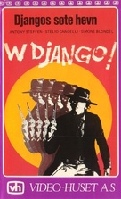W Django! - Norwegian VHS movie cover (xs thumbnail)