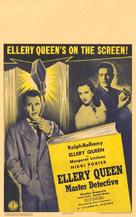 Ellery Queen, Master Detective - Movie Poster (xs thumbnail)