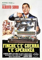 Finch&eacute; c&#039;&egrave; guerra c&#039;&egrave; speranza - Italian Movie Poster (xs thumbnail)