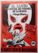 Santo contra los asesinos de la mafia - Belgian Movie Poster (xs thumbnail)