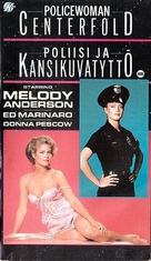 Policewoman Centerfold - Finnish VHS movie cover (xs thumbnail)