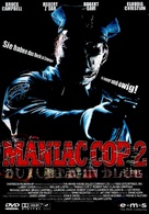 Maniac Cop 2 - German DVD movie cover (xs thumbnail)