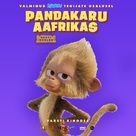 Panda Bear in Africa - Estonian Movie Poster (xs thumbnail)