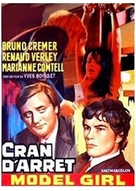Cran d&#039;arr&ecirc;t - Belgian Movie Poster (xs thumbnail)