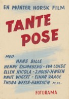 Tante Pose - Norwegian Movie Poster (xs thumbnail)