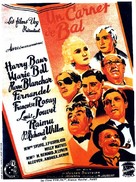 Un carnet de bal - French Movie Poster (xs thumbnail)