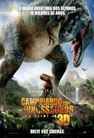 Walking with Dinosaurs 3D - Brazilian Movie Poster (xs thumbnail)
