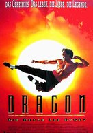 Dragon: The Bruce Lee Story - German Movie Poster (xs thumbnail)