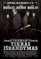 True Grit - Lithuanian Movie Poster (xs thumbnail)