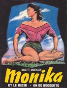 Sommaren med Monika - Belgian Movie Poster (xs thumbnail)