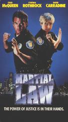 Martial Law - VHS movie cover (xs thumbnail)