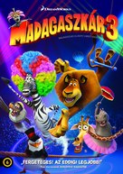 Madagascar 3: Europe&#039;s Most Wanted - Hungarian DVD movie cover (xs thumbnail)
