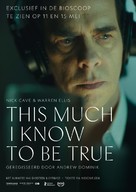 This Much I Know to Be True - Dutch Movie Poster (xs thumbnail)