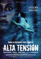 Haute tension - Spanish Movie Poster (xs thumbnail)