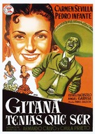 Gitana ten&iacute;as que ser - Spanish Movie Poster (xs thumbnail)