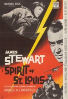 The Spirit of St. Louis - Swedish Movie Poster (xs thumbnail)