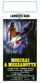 Morirai a mezzanotte - Italian Movie Poster (xs thumbnail)