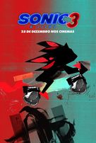 Sonic the Hedgehog 3 - Brazilian Movie Poster (xs thumbnail)