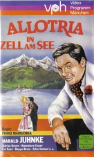 Allotria in Zell am See - German VHS movie cover (xs thumbnail)