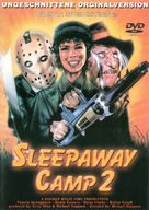 Sleepaway Camp II: Unhappy Campers - German Movie Cover (xs thumbnail)