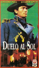 Duel in the Sun - Argentinian VHS movie cover (xs thumbnail)