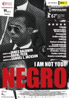 I Am Not Your Negro - Italian Movie Poster (xs thumbnail)