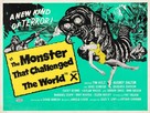 The Monster That Challenged the World - British Movie Poster (xs thumbnail)