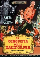 California Conquest - Italian DVD movie cover (xs thumbnail)