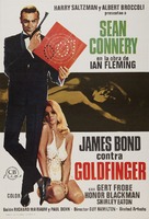Goldfinger - Spanish Movie Poster (xs thumbnail)