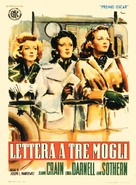A Letter to Three Wives - Italian Movie Poster (xs thumbnail)