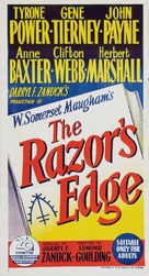 The Razor&#039;s Edge - Australian Movie Poster (xs thumbnail)