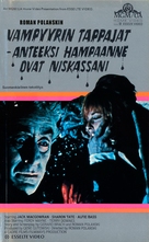 Dance of the Vampires - Finnish VHS movie cover (xs thumbnail)