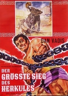 Ercole l&#039;invincibile - German Movie Poster (xs thumbnail)