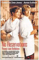 No Reservations - Swiss Movie Poster (xs thumbnail)