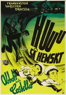 Bud Abbott Lou Costello Meet Frankenstein - Swedish Movie Poster (xs thumbnail)