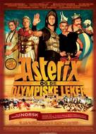 Ast&egrave;rix aux jeux olympiques - Norwegian Movie Poster (xs thumbnail)