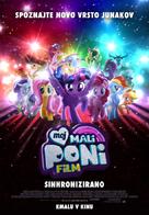 My Little Pony : The Movie - Slovenian Movie Poster (xs thumbnail)