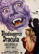 Dracula Has Risen from the Grave - Danish Movie Poster (xs thumbnail)