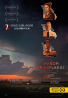 Three Billboards Outside Ebbing, Missouri - Hungarian Movie Poster (xs thumbnail)