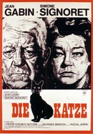Le chat - German Movie Poster (xs thumbnail)