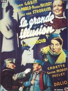 La grande illusion - Belgian Movie Poster (xs thumbnail)