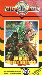 La org&iacute;a de los muertos - German VHS movie cover (xs thumbnail)
